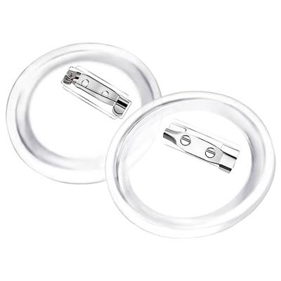 VidaXL Buttons met spelden 100 st 44 mm acryl VidaXL Buttons met spelden 100 st 44 mm acryl