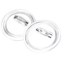 Buttons met spelden 100 st 44 mm acryl - thumbnail