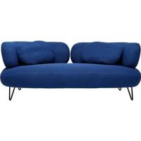 Kare Bank Peppo 2-Seater Blue 182cm - thumbnail
