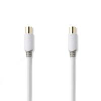 Coaxkabel 90 dB | IEC (coax) male - IEC (coax) male | 2,0 m | Wit - thumbnail