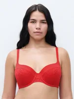 T-shirt Beugel Bh - Sepia- Norah -Voorgevormde bh met naadloze cups - 75B - Rood - 75B - 75B - 75B - 75B - 75B - 75B - 75B - 75B - thumbnail