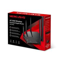 Mercusys MR50G draadloze router Gigabit Ethernet Dual-band (2.4 GHz / 5 GHz) Zwart - thumbnail