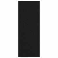 Deurmat 115x300 cm zwart - thumbnail
