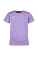 B.Nosy Zomer t-shirt meisjes Licht paars - Tammy - thumbnail