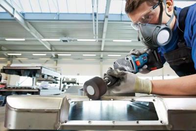 Bosch Blauw GGS 18V-10 SLC rechte accuslijpmachine | in L-BOXX | excl. accu en oplader - 06012B4000 - thumbnail