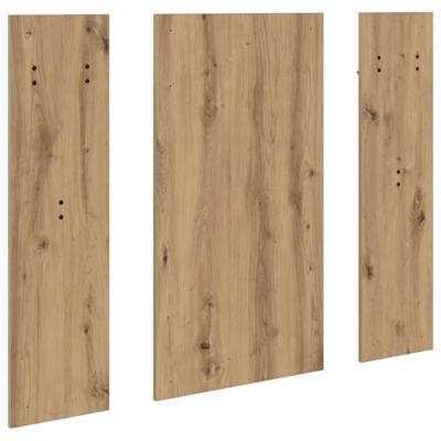 Wandgemonteerde kapstok Wandgemonteerd artisanaal eikenkleurig