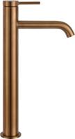 Ben Navan verhoogde wastafelkraan geborsteld koper - thumbnail