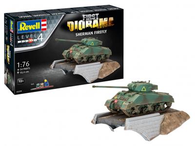 Revell 1/76 First Diorama Sherman Firefly Revell 1/76 First Diorama Sherman Firefly