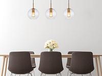 Globo Glazen hanglampAdara 3-lichts - 15462H2 - thumbnail