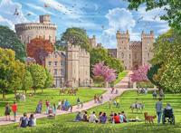 Ravensburger puzzel Happy days koninklijke woningen - 4 x 500 stukjes - thumbnail