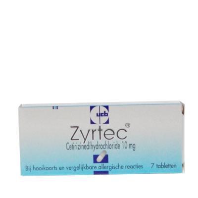 Cetirizine dihydrochloride 7 Tabletten