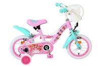 Volare Paw patrol kinderfiets - meisjes - 12 inch - roze - twee handremmen - thumbnail