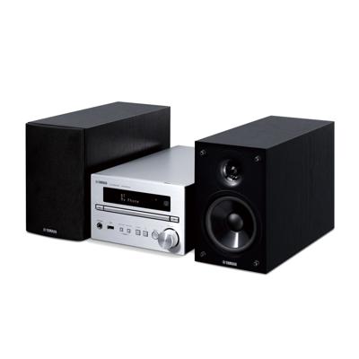YAMAHA - Microketting, Mcr-B270D, frontplaat, aluminium, Bluetooth, tuner DAB+, FM, zilver