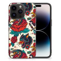 Silicone Back Case voor iPhone 15 Pro Old Skool - thumbnail