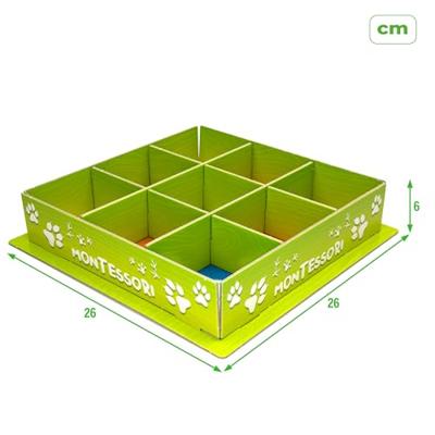 Leerspel - Lisciani - 92772 - Montessori - 3D - 50 zelfcorrigerende vormen