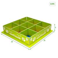 Leerspel - Lisciani - 92772 - Montessori - 3D - 50 zelfcorrigerende vormen - thumbnail