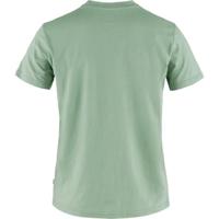 Fjallraven Fox Boxy Logo T-Shirt Dames Misty Green M - thumbnail