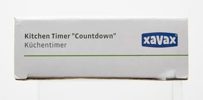 Xavax Keukenwekker Countdown digitaal Kookaccessoires Wit - thumbnail