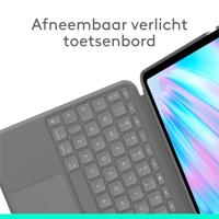 Logitech Combo Touch QWERTY US International Smart Connector Grijs - thumbnail