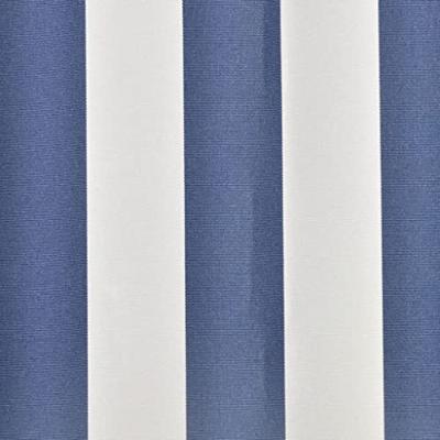 VidaXL Luifeldoek 350x250 cm canvas blauw en wit