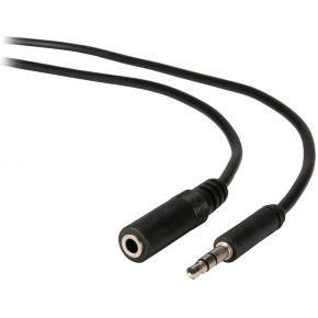 ACT 3 meter audio aansluitkabel 1x 3.5mm stereo jack male - 1x 3.5mm stereo jack female