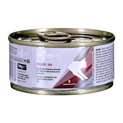 TROVET Hepatic HLD with chicken - nat kattenvoer - 100g TROVET Hepatic HLD with chicken - nat kattenvoer - 100g