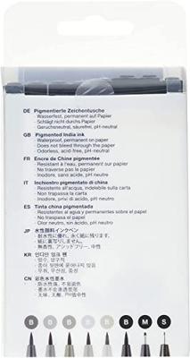 Faber-Castell Faber castell fc-167107 tekenstift pitt artist pen manga 8-delig etui basic Faber-Castell Faber castell fc-167107 tekenstift pitt artist pen manga 8-delig etui basic