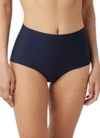 Secrets Maxi slip naadloos - 30176 - Naadloze dames taille slip - Invisible - Katoenen kruisje - S - Blauw | Dames slip - Onderbroek - Ondergoed- - - thumbnail