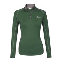 LeMieux Climate Base Layer techshirt groen maat:l - thumbnail