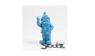 Stoobz kabouter f*ck you 20 cm blauw