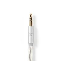 Nedis CCTB39940AL10 Apple Lightning Koptelefoon Adapterkabel Apple Lightning 8-pins Male - 3,5 Mm Male 1,00 M Aluminium - thumbnail