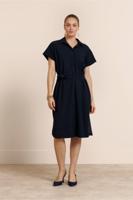 Studio Anneloes Louni Blouse Dress 91543 Jurk 6900 Dark Blue - thumbnail
