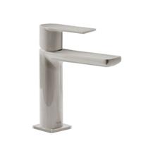 Wastafelmengkraan Tres Loft Colors 1-Hendel Uitloop Recht 11,3 cm Rond RVS - thumbnail