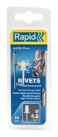 Rapid High performance klinknagel Ø4.8 x 10 mm - 5000387 - thumbnail