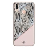 Huawei P20 Lite siliconen hoesje - Snake print - thumbnail