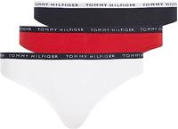 Tommy Hilfiger 3-Pack Dames Strings - Thong - Katoenen strings dames laag - thumbnail