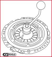Montage-hulpring Ø 110-140mm KS Tools 150.2434 - thumbnail