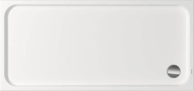Duravit D-Code Douchebak met antislip 80x170x8,5 cm Wit