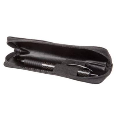 Juscha JU-2731 Pennenetui Alassio Van Polyester En Katoen. Zwart 17x5x2cm