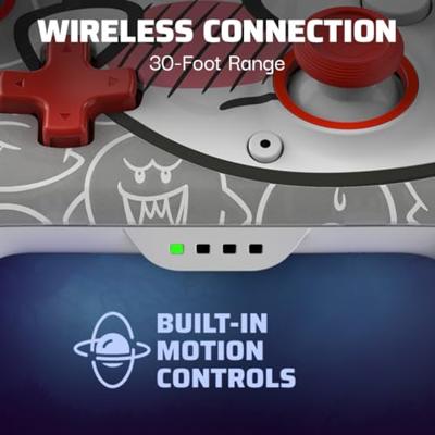 Draadloze controller voor Nintendo Switch - PDP - Rematch Glow Boo-Hoo Draadloze controller voor Nintendo Switch - PDP - Rematch Glow Boo-Hoo