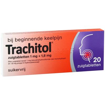 Trachitol Zuigtabletten - bij beginnende keelpijn