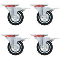 12 st Zwenkwielen 75 mm - thumbnail