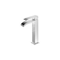 Tres Cuadro Wastafelmengkraan met waterval-uitloop chroom 00661001 - thumbnail