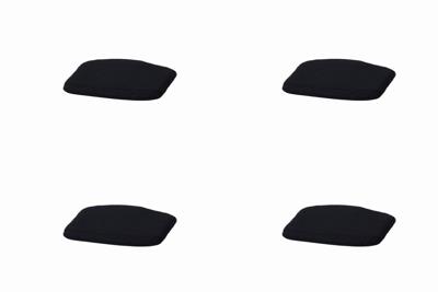 Zitkussen 46x48 Panama zwart (4 stuks) Madison - Madison Zitkussen 46x48 Panama zwart (4 stuks) Madison - Madison