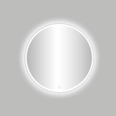 Badkamerspiegel Best Design Venetie White LED Verlichting 80x80 cm Rond Mat Wit