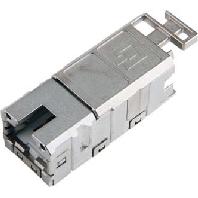 Telegärtner 100007525 STX V1 RJ45-module-element Cat.6A 100007525 Bus, recht Aantal polen: 8P8C 1 stuk(s) - thumbnail