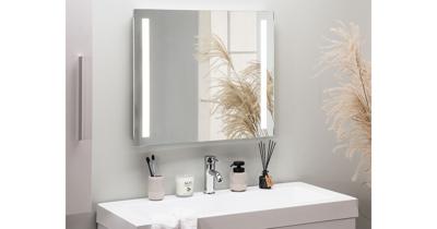 Beliani - LIRAC - LED-spiegel - Zilver - Glas