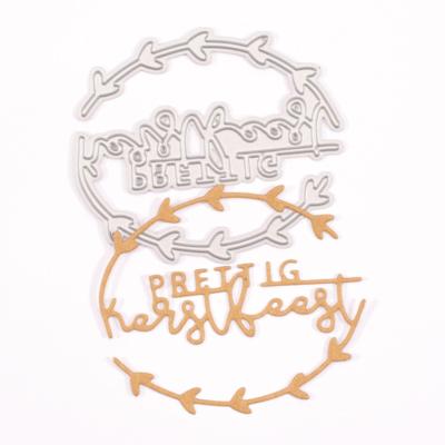 Mundart Stempel • snijmal "prettig kerstfeest"