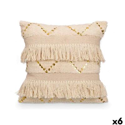 Kussen Gift Decor Natuurlijk 45 x 15 x 45 cm (6 Stuks)
