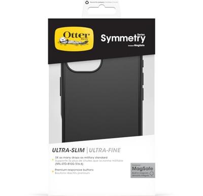 Otterbox Symmetry Backcover Apple iPhone 16 Zwart MagSafe compatible